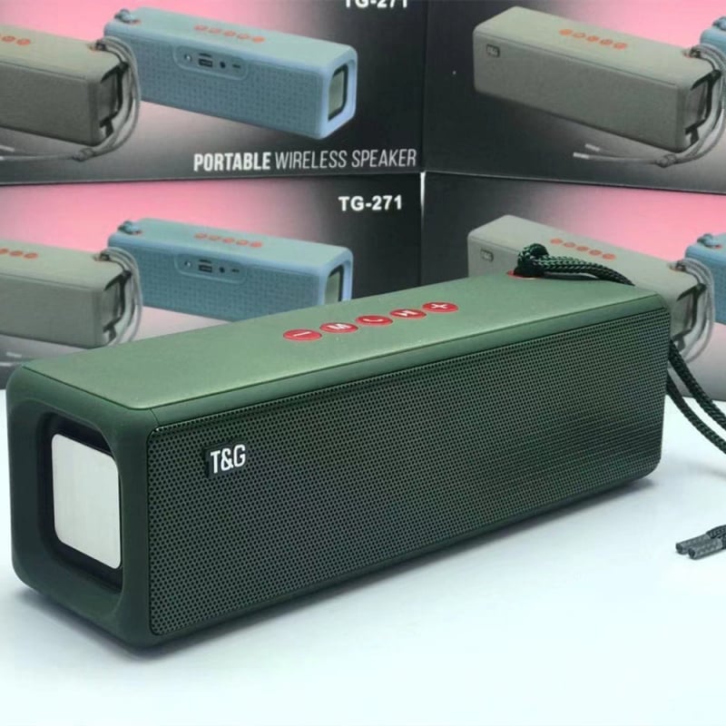 Bluetooth zvučnik, kompaktan prenosni za vanjsku upotrebu uz podršku TF kartice i USB-a; Bluetooth 5.0, 10W, ugrađena baterija 2000–4000 mAh, frekvencijski raspon 120 Hz–20 kHz
