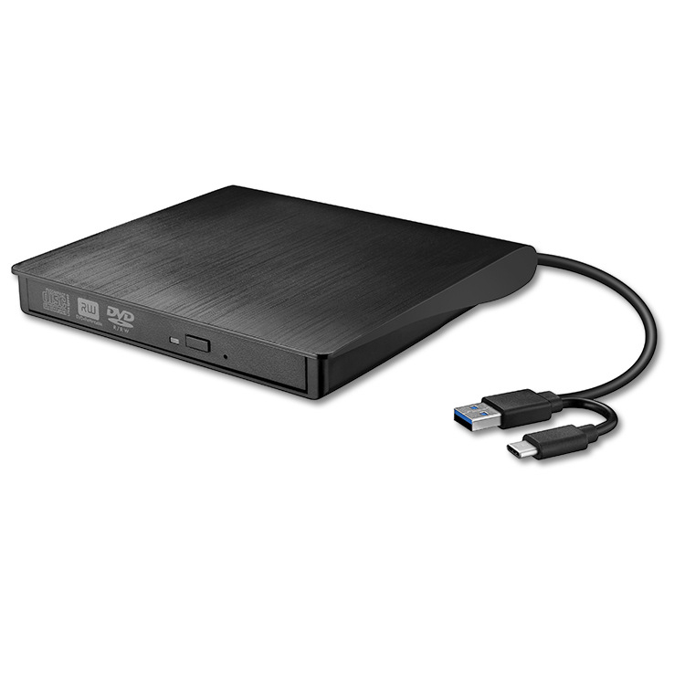 Unitate externă USB-C DVD (SY898) cu viteze de citire DVD 8x, CD 24x și scriere DVD 8x, interfață USB-C, dispozitiv extern, suport DVD-RW/DVD-RAM