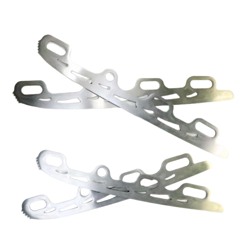 Görkorcsolya egyetlen kerékkel, kerék rozsdamentes acélból, cserélhető penge, univerzális illeszkedés — Leopard cool bku