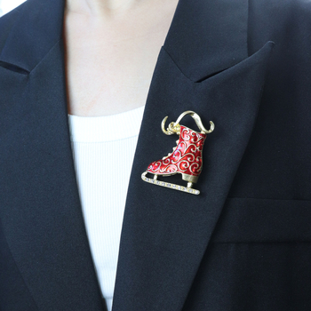 Kitűző | Ötvözet anyag, női, középkori stílus, dekoratív, irodalmi retro