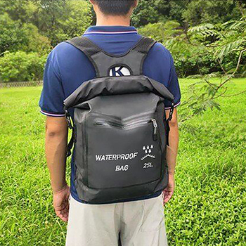Trekkers 25L vodootporni ruksak za planinarenje, ronjenje i penjanje — 500D clip mesh tkanina, vodootporan materijal