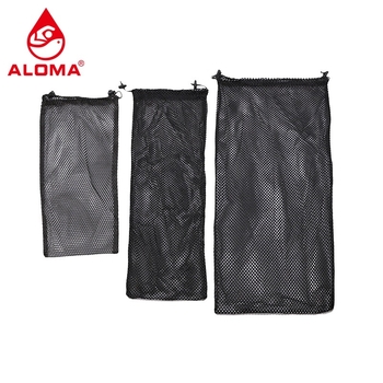 Νάιλον αδιάβροχος σάκος αποθήκευσης με κορδόνι για φίνες κατάδυσης, γρήγορο στέγνωμα, 600D δικτυωτό ύφασμα