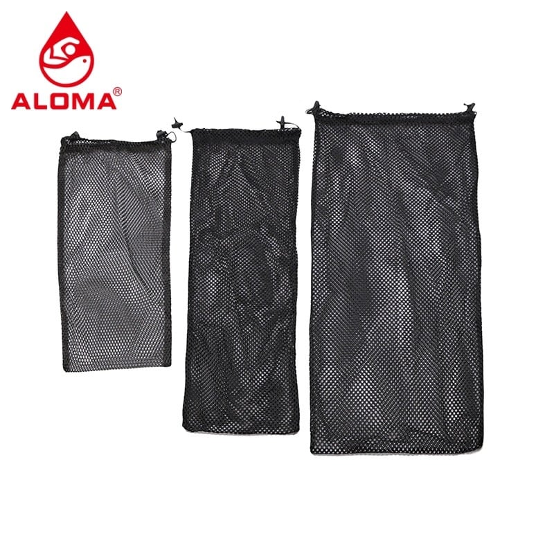 Νάιλον αδιάβροχος σάκος αποθήκευσης με κορδόνι για φίνες κατάδυσης, γρήγορο στέγνωμα, 600D δικτυωτό ύφασμα