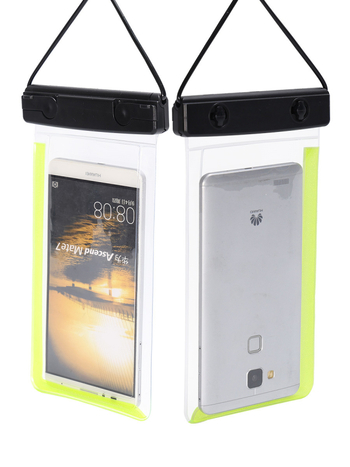 Reflektirajuća vodootporna torbica za telefon, prozirni PVC, osjetljiv dodir, mekani kaiš, kompatibilno s Apple i Huawei – za kupanje, plivanje i fotografiranje