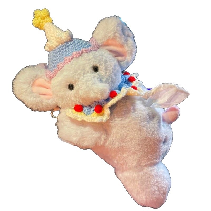 Pliš kutija za maramice za auto, viseći tip za središnju konzolu, prilagodljiva, univerzalna za manje automobile