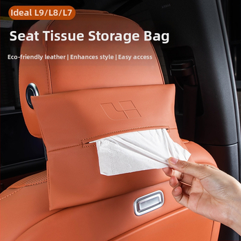 Visiaci organizér na vreckovky do auta (mikrovláknová koža; prispôsobenie na objednávku: Áno; licencovaná súkromná značka: Áno; životnosť: 10 rokov)