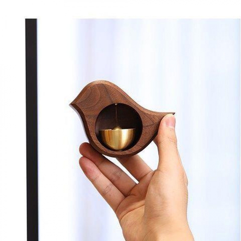 Pandantiv clopot de ușă cu montaj cu ventuză — design modern minimalist pentru intrare