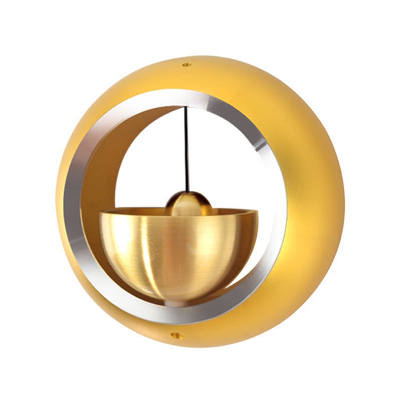 Pandant pentru ușă din cupru – stil simplu și modern, pandant/clopot/vânt (Material: Cupru; Procesare: Ștampilare și șlefuire; Categoria: Pandant, clopot/vânt)