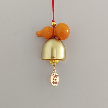 Pandantiv DIY cu clopoțel — metal, decor pentru Crăciun și Anul Nou, stil modern minimalist, brand Unique