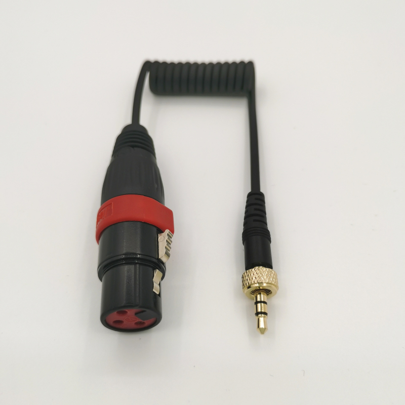Audio kabel, 3.5 mm na XLR ženski za mikrofon, pozlaćeno jezgro, ROHS certificiran