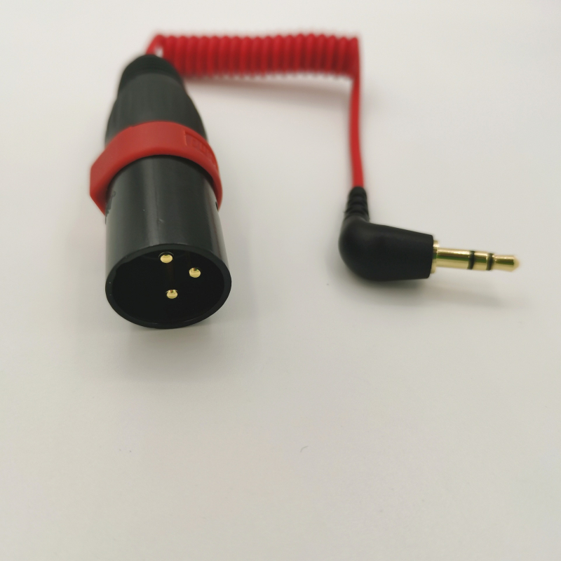 Audio kabel, 3.5 mm na XLR ženski za mikrofon, pozlaćeno jezgro, ROHS certificiran