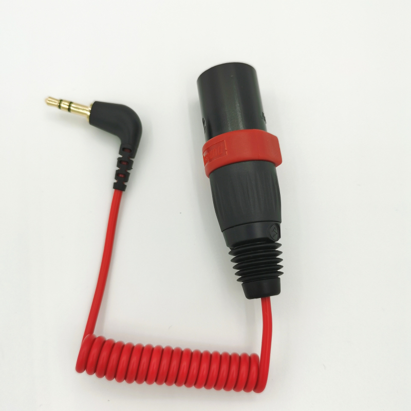 Audio kabel, 3.5 mm na XLR ženski za mikrofon, pozlaćeno jezgro, ROHS certificiran