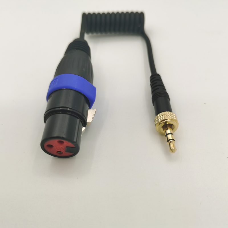 Audio kabel, 3.5 mm na XLR ženski za mikrofon, pozlaćeno jezgro, ROHS certificiran