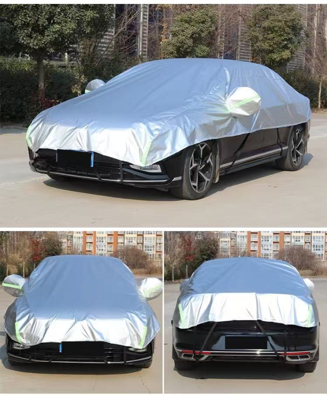 Polupokrov za automobil od Oxford platna, zaštita od sunca, vodootporan, toplinska izolacija, univerzalni dizajn