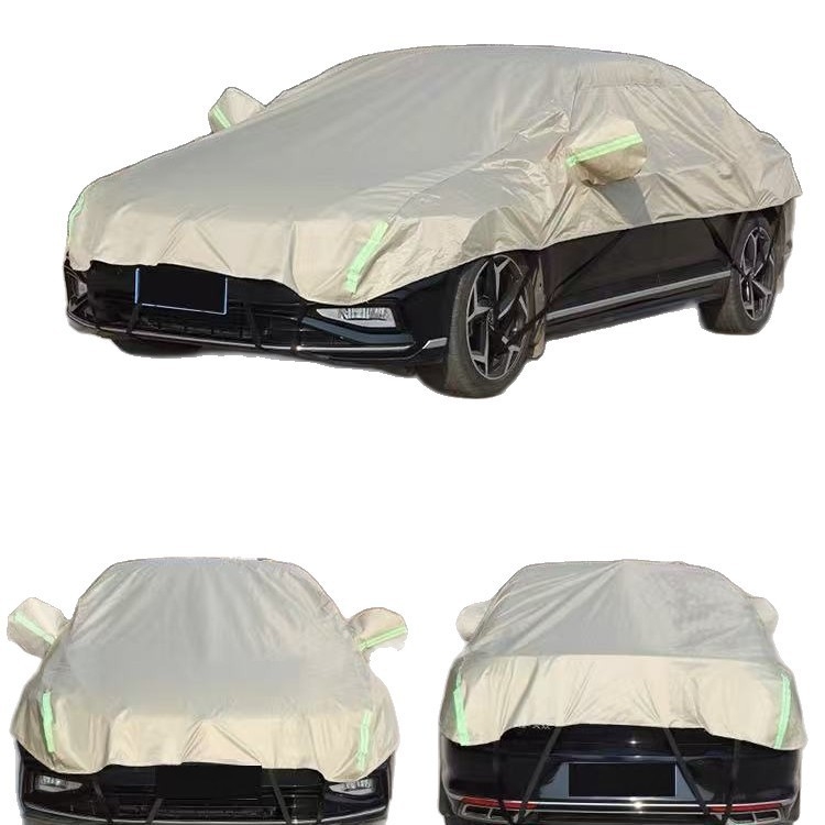 Polupokrov za automobil od Oxford platna, zaštita od sunca, vodootporan, toplinska izolacija, univerzalni dizajn