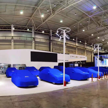Pokrov za automobil od baršunaste elastične tkanine, univerzalan za salone automobila i radionice za detailing, zaštita od prašine.
