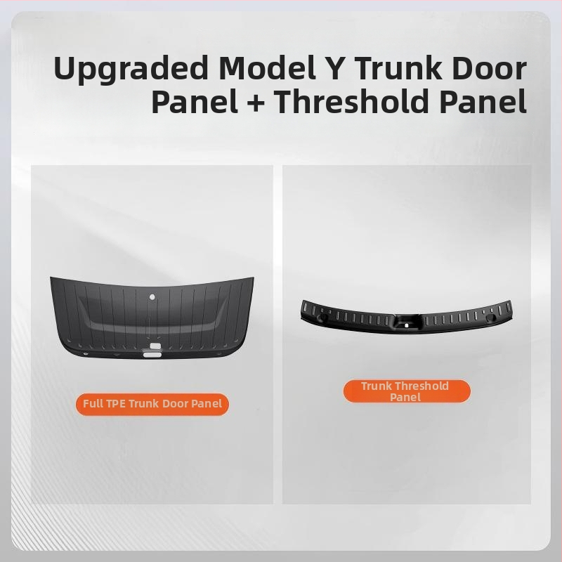Tesla Model Y/3 πίσω κάλυμμα αποσκευών – πλήρης κάλυψη, προστατευτικό πάνελ πόρτας του πίσω χώρου, εσωτερική προστασία; Υλικό: TPE; Αριθμός προϊόντος: 123; Χωρίς λογότυπο; Χωρίς εξατομίκευση