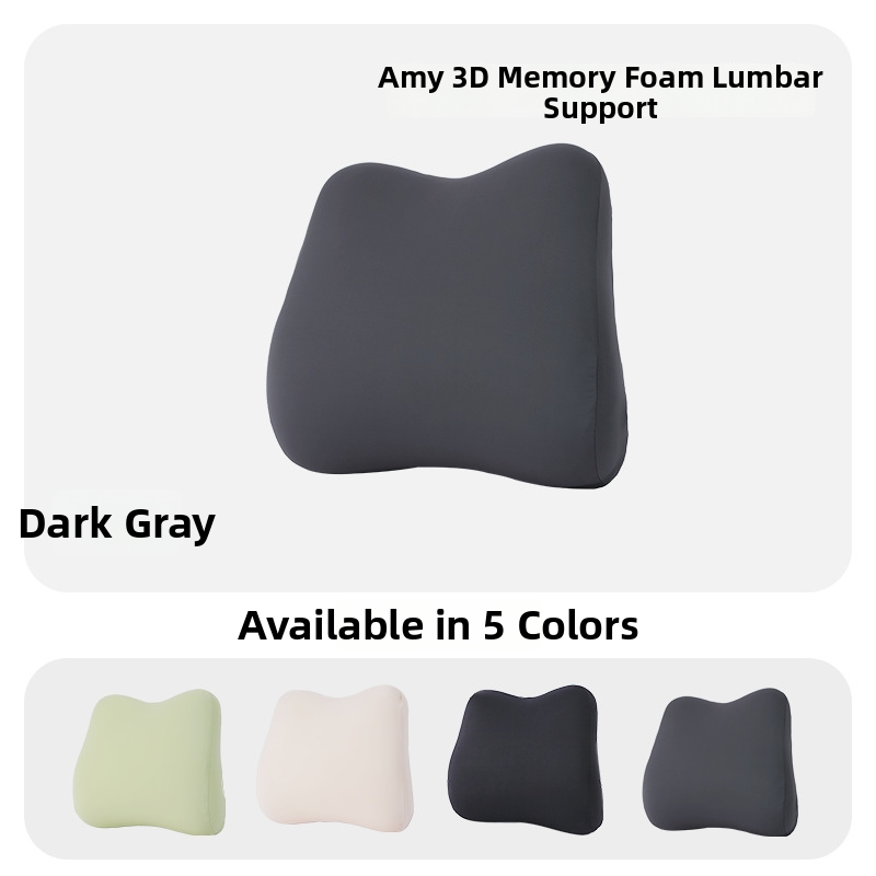 Sada bedrovej opory a vankúša na krk do auta, pamäťová pena, nylonový povrch, viacuholné nastavenie, univerzálna kompatibilita