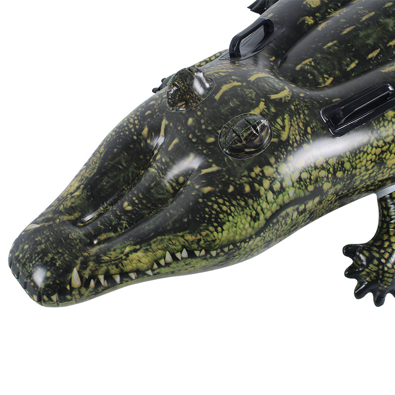 Naduvani krokodilski pluteni za djecu, PVC materijal, nosivost 60 kg, neto težina 0,51 kg