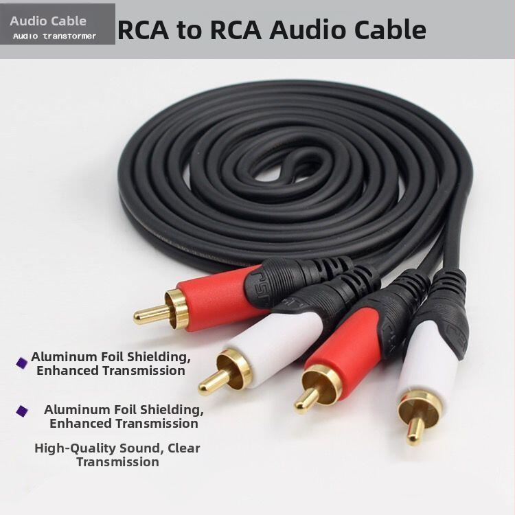 RCA audio kabel JSJ Jinshan, PVC omotač, ROHS certifikat, za audio-vizualne sustave