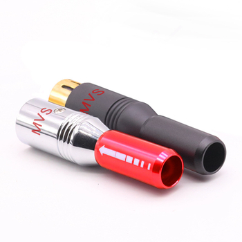 XLR audio csatlakozó készlet — tiszta réz aranyozással, kiegyensúlyozott csatlakozó (Márka: MVS/Magic Recitation; Működési hőmérséklet-tartomány: -40…80 °C; Tanúsítvány: gyári ellenőrzés)