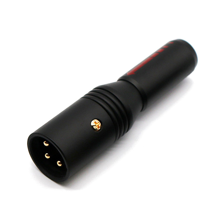 XLR audio csatlakozó készlet — tiszta réz aranyozással, kiegyensúlyozott csatlakozó (Márka: MVS/Magic Recitation; Működési hőmérséklet-tartomány: -40…80 °C; Tanúsítvány: gyári ellenőrzés)