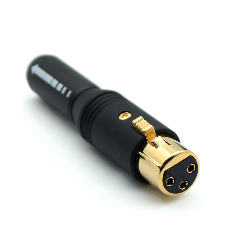 XLR audio csatlakozó készlet — tiszta réz aranyozással, kiegyensúlyozott csatlakozó (Márka: MVS/Magic Recitation; Működési hőmérséklet-tartomány: -40…80 °C; Tanúsítvány: gyári ellenőrzés)