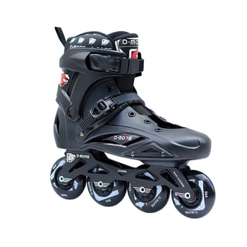 Inline klizaljke za odrasle početnike, unisex — gornji dio PP, potplat PP, kotači PU, jednoredna konstrukcija