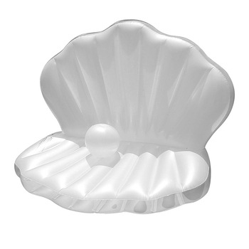 Plivajući pool float lounge s dizajnom školjke i bisera (PVC, marka Yaxin, Ovlaštena privatna marka: Da)