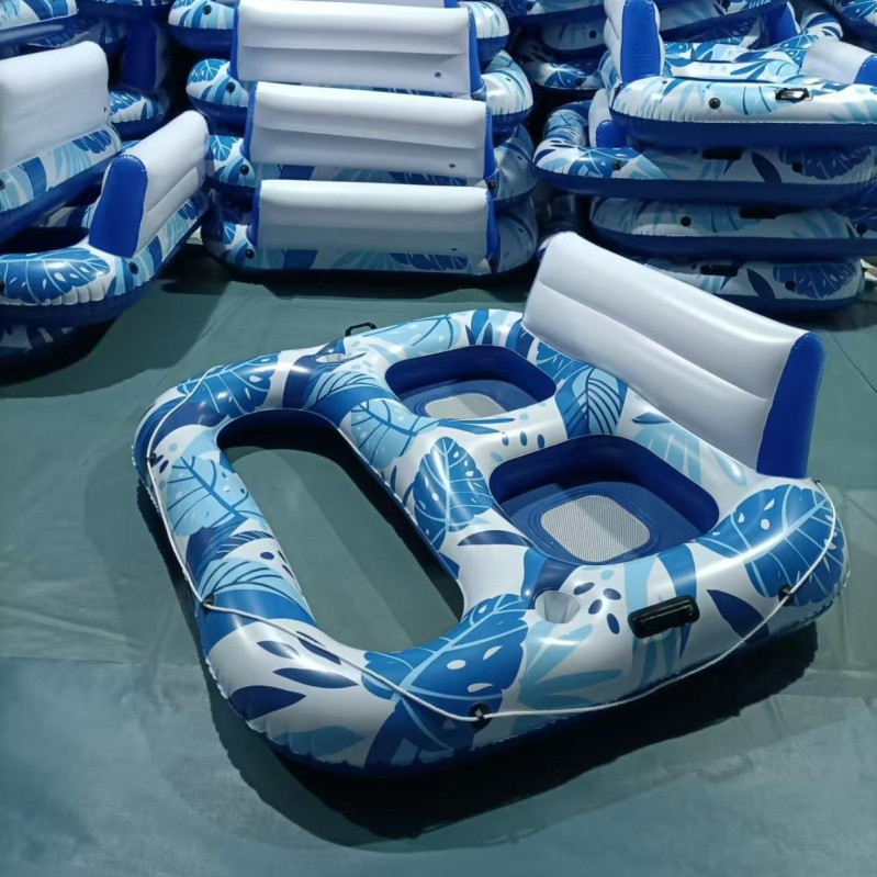Naduvani plivajući krevet za vanjske vodene sportove - debeo PVC, sklopiv, ekološki materijal, šifra proizvoda Yy--9807, brend Prosperous Exhibition
