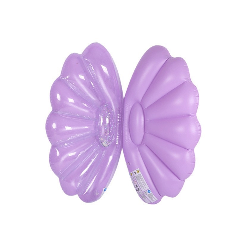 Naduvani plutajući ležaj za bazen u obliku biserne školjke, ekološki PVC | Lanxiao