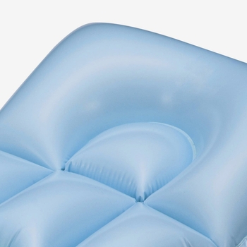 Φουσκωτό στρώμα PVC για ενήλικες με μαξιλάρι – εξωτερική αντλία αέρα, χειροκίνητο φούσκωμα, 200 kg χωρητικότητα