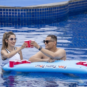 Naduvani stol za beer pong s rupicama za čaše – PVC materijal, marka YHSBUY, licencirana privatna etiketa, kategorija: Ostalo