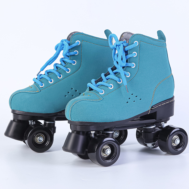 Patine za rolanje s PU gornjim dijelom, gumom na đon, dvostruki kotači, unisex