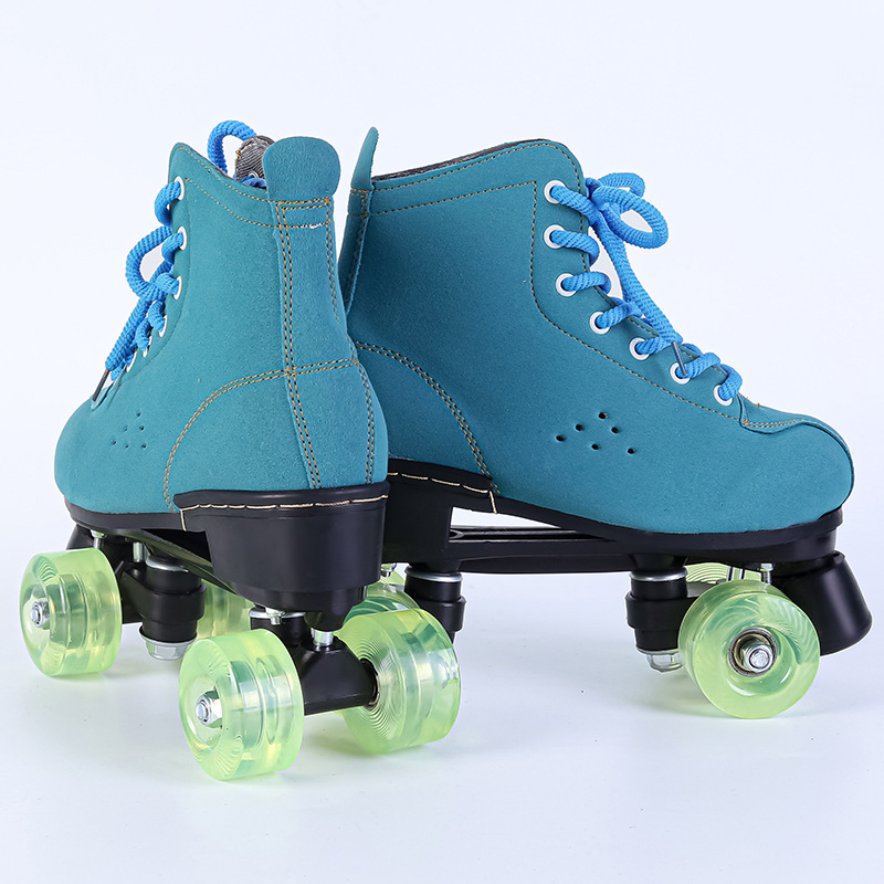 Patine za rolanje s PU gornjim dijelom, gumom na đon, dvostruki kotači, unisex