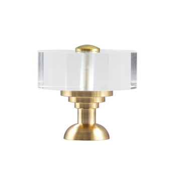 Drška za ormar i ormarić za cipele — mesing, elektroplatiranje; model 004; namjena: garderoba; stil: moderni minimalizam, lagani luksuz; ručka s jednim otvorom