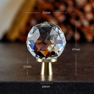 Drška za ormar i ormarić za cipele — mesing, elektroplatiranje; model 004; namjena: garderoba; stil: moderni minimalizam, lagani luksuz; ručka s jednim otvorom