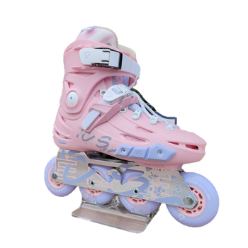 Inline rolice – Unisex, za odrasle, kotači u jednom nizu, profesionalni komplet
