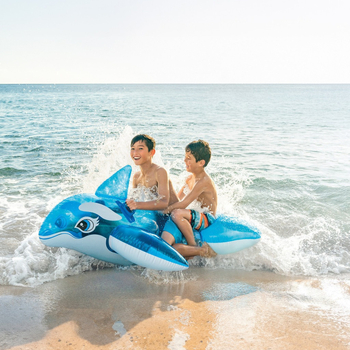 INTEX Átlátszó kék bálna felfújható vízi játék gyerekeknek és felnőtteknek; Anyag: környezetbarát PVC; Márka: INTEX; Kategória: Egyéb