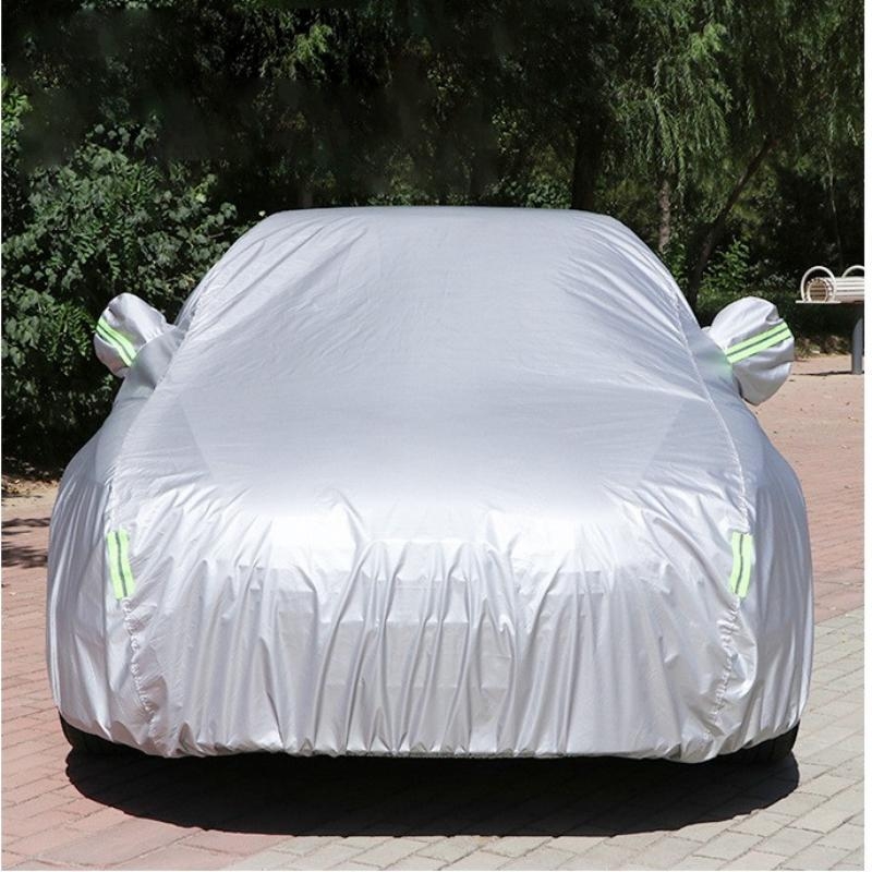Automobilska navlaka s aluminijskom folijom — zaštita od sunca i kiše, toplinska izolacija, debela, otporna na prašinu, univerzalna za sve sezone