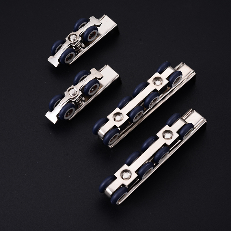 Τροχός οδηγού συρόμενης πόρτας – Νάιλον/Ατσάλι/Κράμα, Ø45mm εξωτερική διάμετρος, διάμετρος άξονας 13mm, ακτίνα αυλακιού για σχοινί 10mm, μέγιστο φορτίο 100kg