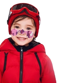 Zaštita lica za skijanje — crtani dizajn, protiv smrzavanja, otporna na vjetar, zaštita od sunca za vanjsko zimsko klizanje
