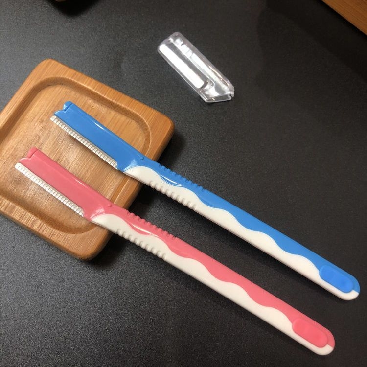 Клип за вежди, неръждаема стомана 430, дизайн с девет отвора, антихлъзгащ, удебелен клип с прав ъгъл