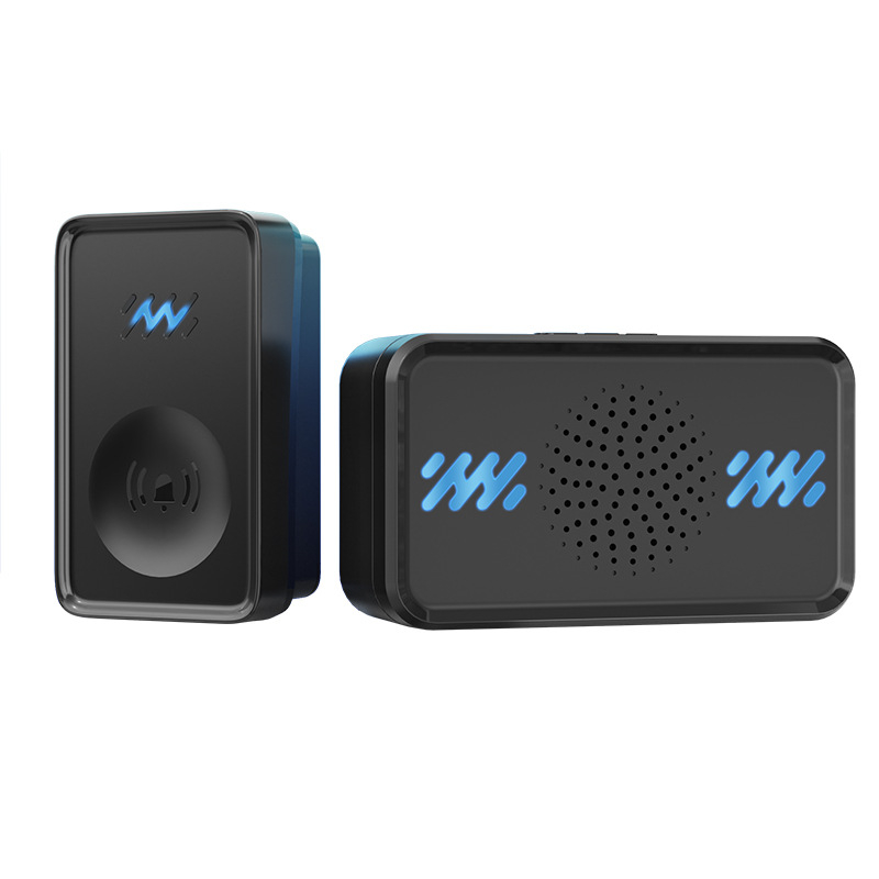 Έξυπνο ασύρματο κουδούνι πόρτας, αυτοπαραγόμενη ισχύς, 220V τροφοδοσία, ήχος 58 καμπανών, οικιακή χρήση