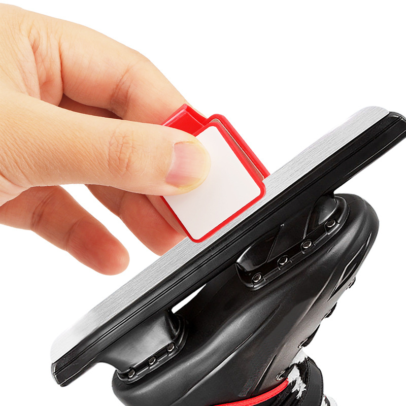 Ακονιστής ακρών πατινιών πάγου – διπλής όψης διαμαντοκεραμικός ακονιστής με εκτύπωση λογότυπου; προσαρμογή και ιδιωτική ετικέτα.