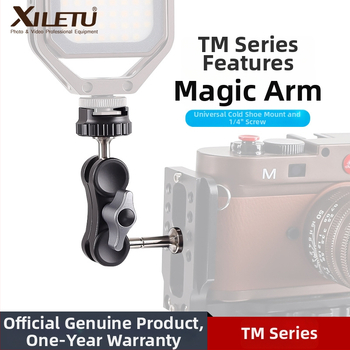 Magic Arm pre mobilný telefón a monitor s guľovou hlavou – nosnosť 1,5 kg, hmotnosť 145 g, materiály: nerezová oceľ a hliníková zliatina