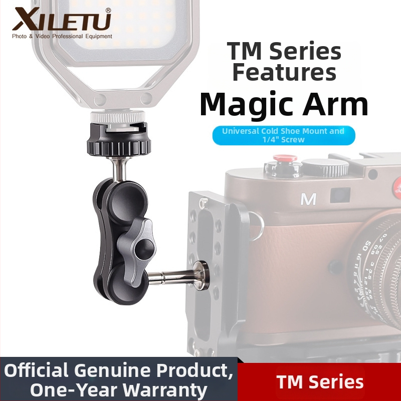 Magic Arm pre mobilný telefón a monitor s guľovou hlavou – nosnosť 1,5 kg, hmotnosť 145 g, materiály: nerezová oceľ a hliníková zliatina