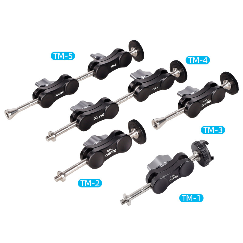 Magic Arm για κινητό τηλέφωνο και οθόνη με ball head – φορτίο έως 1,5 kg, βάρος 145 g, Υλικά: ανοξείδωτο ατσάλι και κράμα αλουμινίου