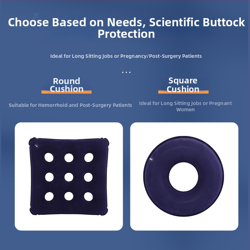 Podložka pre ležiacich pacientov – neinflujúca PVC vankúš na prevenciu tlakových vredov