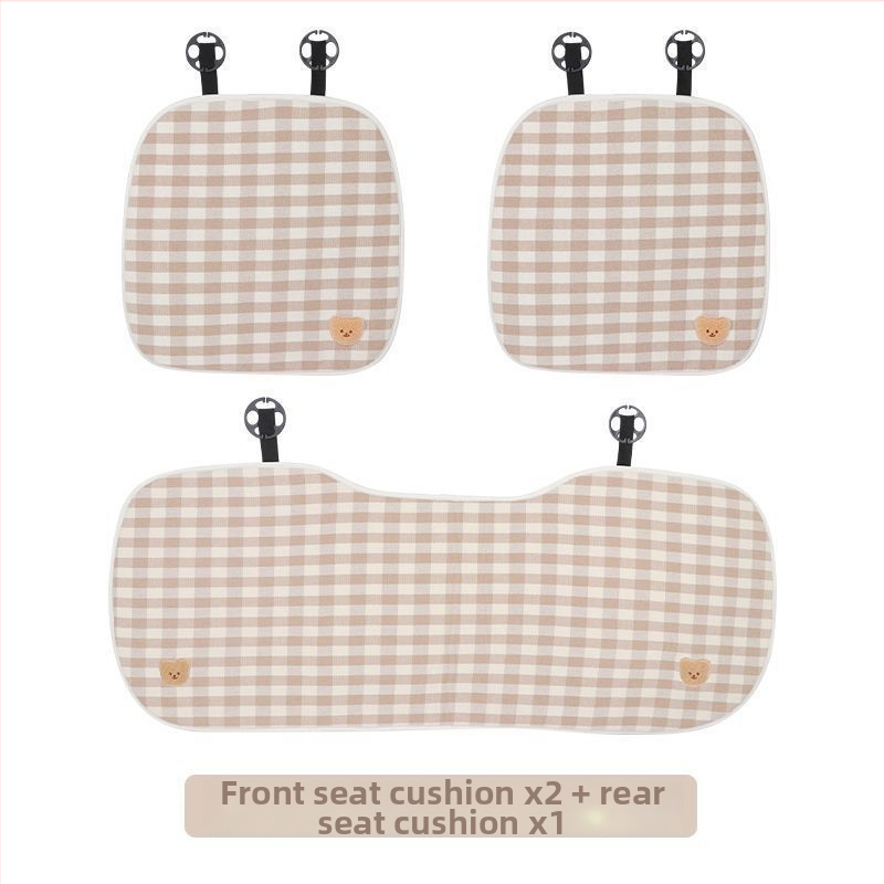 Autóülés párna: lapos, egyszerű stílus; töltet selyemrost; felület PS; szellőző; univerzális minden évszakra